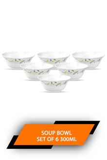 Lo Soup Bowl Ri Set Of 6 300ml